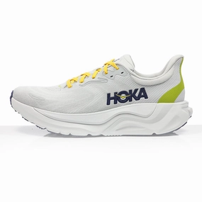 Running Shoe Carbon Plate Hoka One One Arahi 8 2E Wide Fit Men's Running Shoe - Stardust/Cosmic Grey