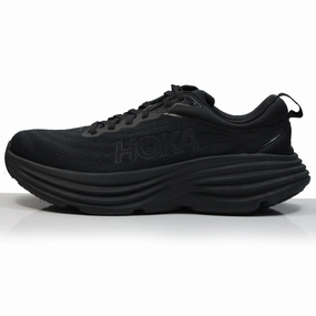 Hoka One One Bondi 8 Men's Running Shoe - Black/Black Ons Running Shoes