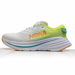 Running Shoes For Road Runners Hoka One One Bondi X Women's Running Shoe - White/Evening Primrose