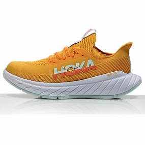 Hoka One One Carbon X 3 Men's Running Shoe - Radiant Yellow/Camellia Fat Man Running Shoes