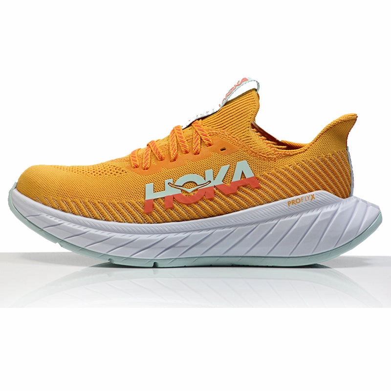 Hoka One One Carbon X 3 Men's Running Shoe - Radiant Yellow/Camellia Xc Running Shoes