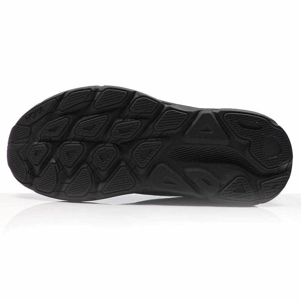 Eco Friendly Running Shoes Hoka One One Clifton 9 Men's 2E Wide Fit Running Shoe - Black/Black