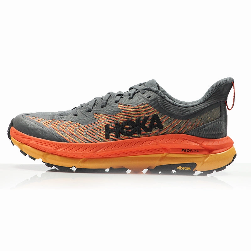 Hoka One One Mafate Speed 4 Men's Trail Shoe - Castlerock/Black Running Foam Shoes