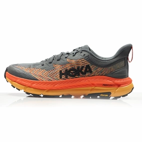 Hoka One One Mafate Speed 4 Men's Trail Shoe - Castlerock/Black Hiking In Running Shoes