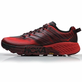 Running Shoes Size Ebay Hoka One One Speedgoat 4 Men's Trail Shoe - Cordovan/High Risk Red