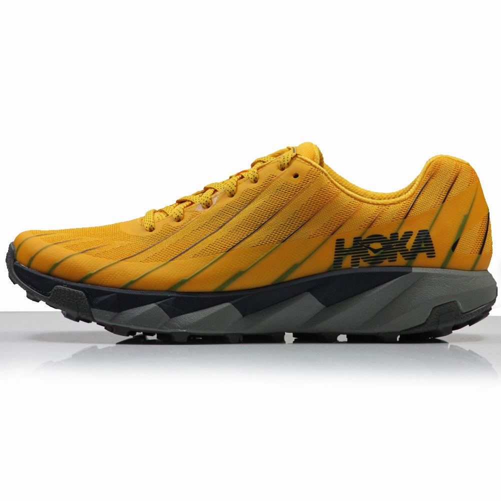 Road Vs Trail Running Shoes Hoka One One Torrent Men's Trail Shoe - Gold Fusion/Black Iris
