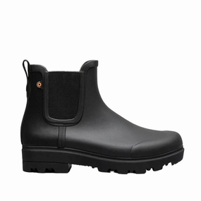 Holly Chelsea Black Nisolo Go-to Lug Chelsea Boots
