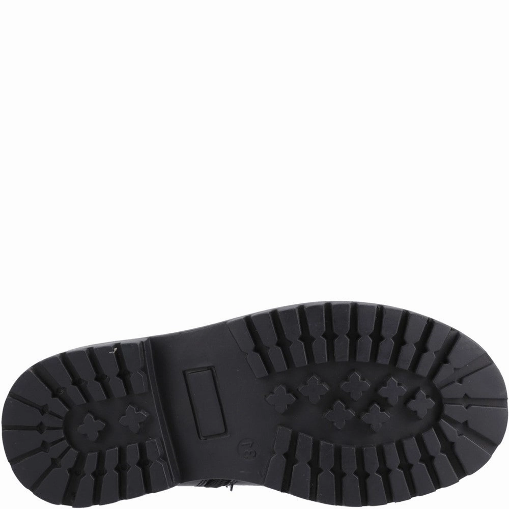 Hush Puppies Ariella Chelsea Patent Junior School Shoes