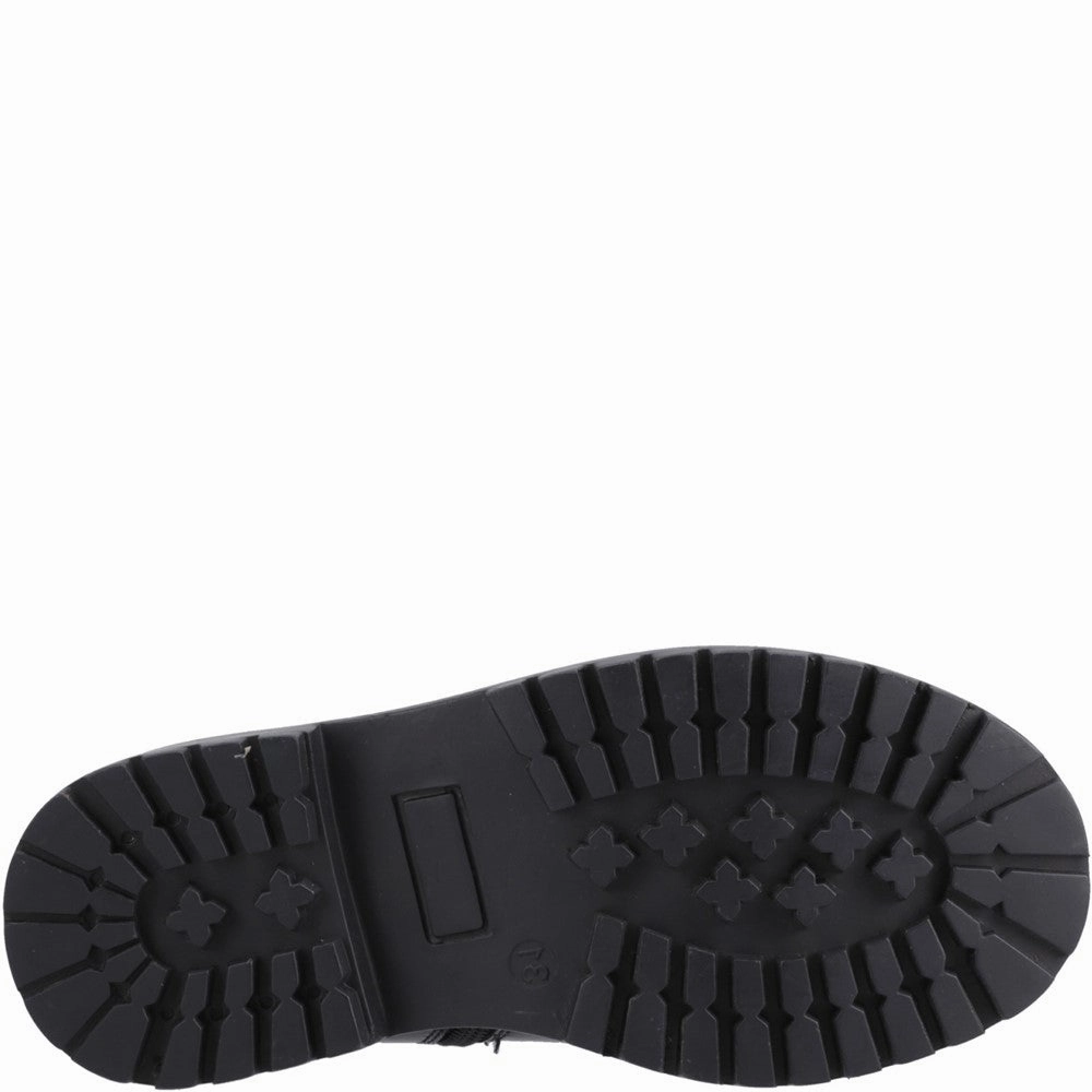 Hush Puppies Ariella Chelsea Patent Junior School Shoes