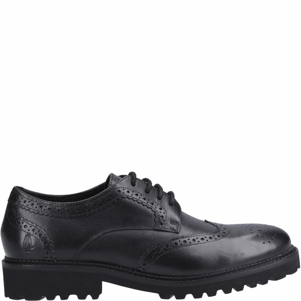 Hush Puppies Gabi Lace Up XL Senior School Shoes Derby Brogue