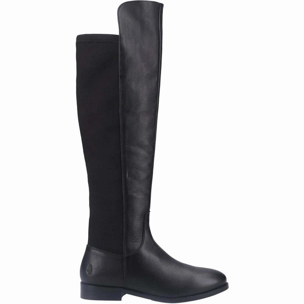 Wide Calf Knee High Leather Boots Uk Hush Puppies Paisley Long Boots