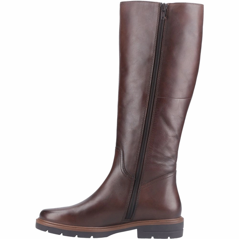 Hush Puppies Tallulah Long Boot Knee High Boots Zipper