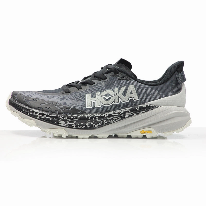 Ghost 15 Running Shoe Hoka One One Speedgoat 6 Men's Trail Shoe - Black/Stardust