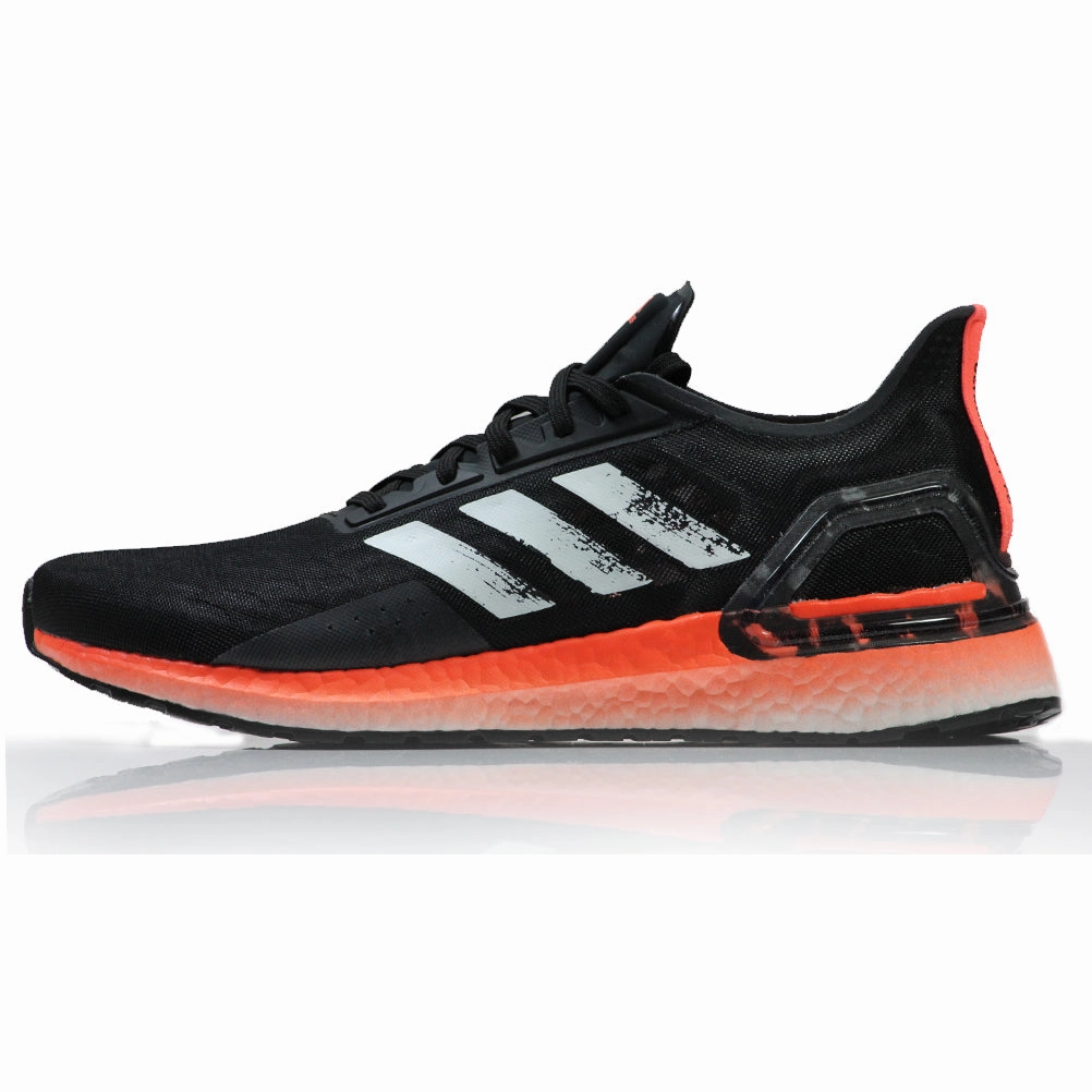 Adidas UltraBoost PB Men's Running Shoe - Core Black/Cloud White/Signal Coral Versatile Running Shoes