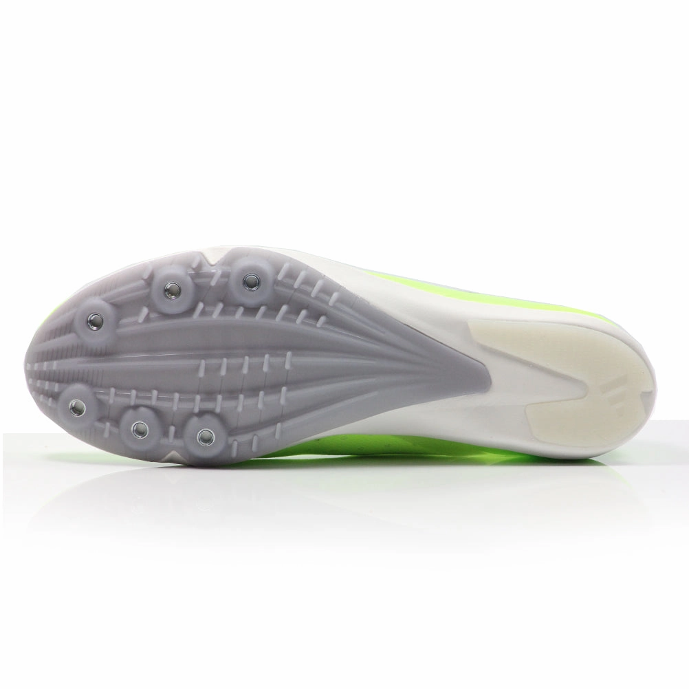 Best minimalist running shoes adidas Distancestar Unisex Track Spike - Lucid Lemon/Core Black/Halo Silver