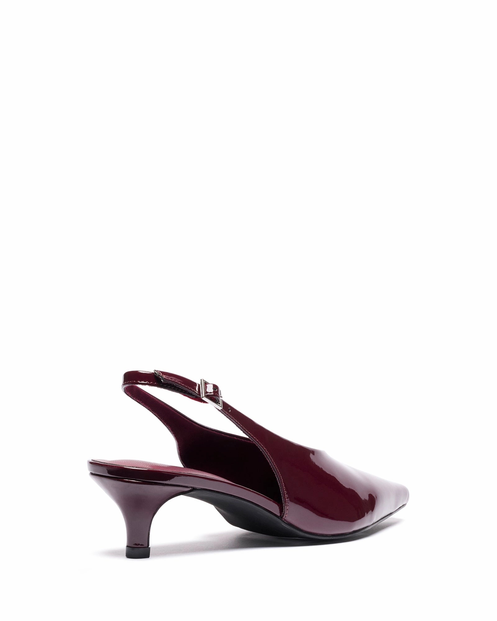 High Heel Slingbacks Indiana Slingback Heel Bordeaux Patent