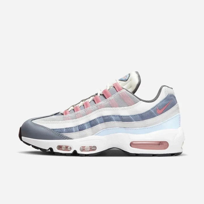 Nike Air Max 95 DM0011-008 Sneakers Mens Vast Gray White Low Top Lifestyle Shoes Nike Field General Turf Shoes