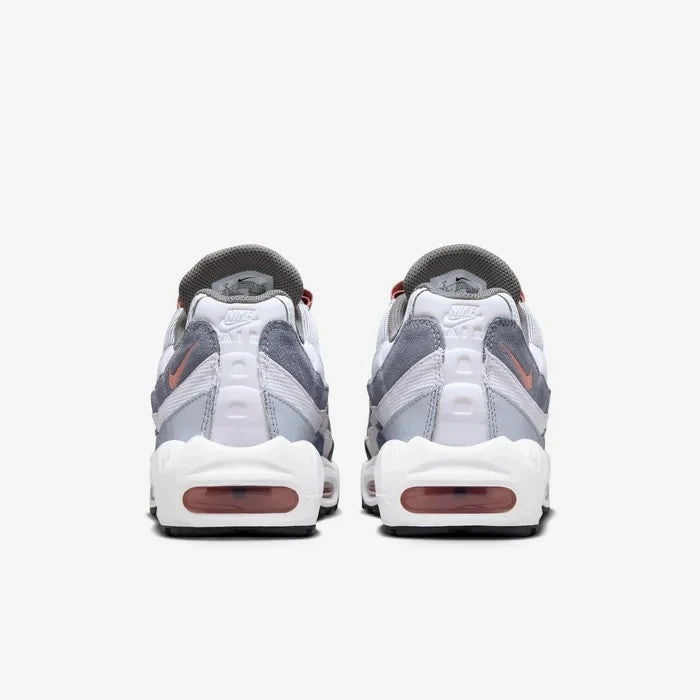 Nike Waterproof Trail Shoes Nike Air Max 95 DM0011-008 Sneakers Mens Vast Gray White Low Top Lifestyle Shoes