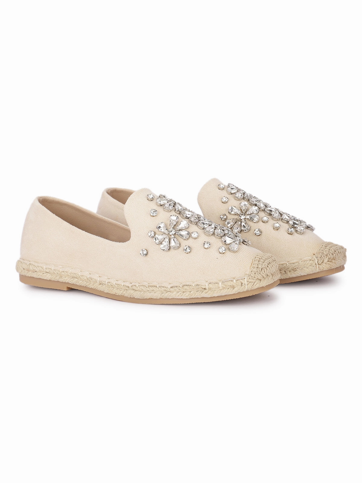 Heeled Penny Loafers Isola Embellished Flat Espadrilles