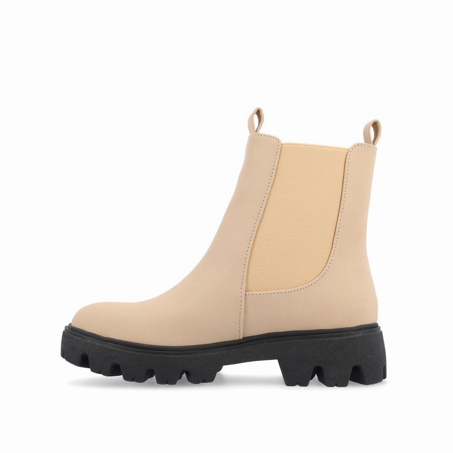 IVETTE CHELSEA BOOTIES IN VEGAN LEATHER Extra Wide Width Chelsea Boots