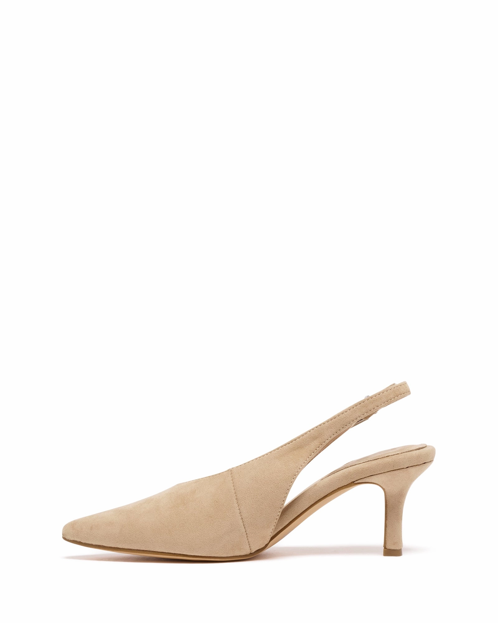 Jacs Slingback Pump Cashew Microsuede High Heels For 10 Year Olds