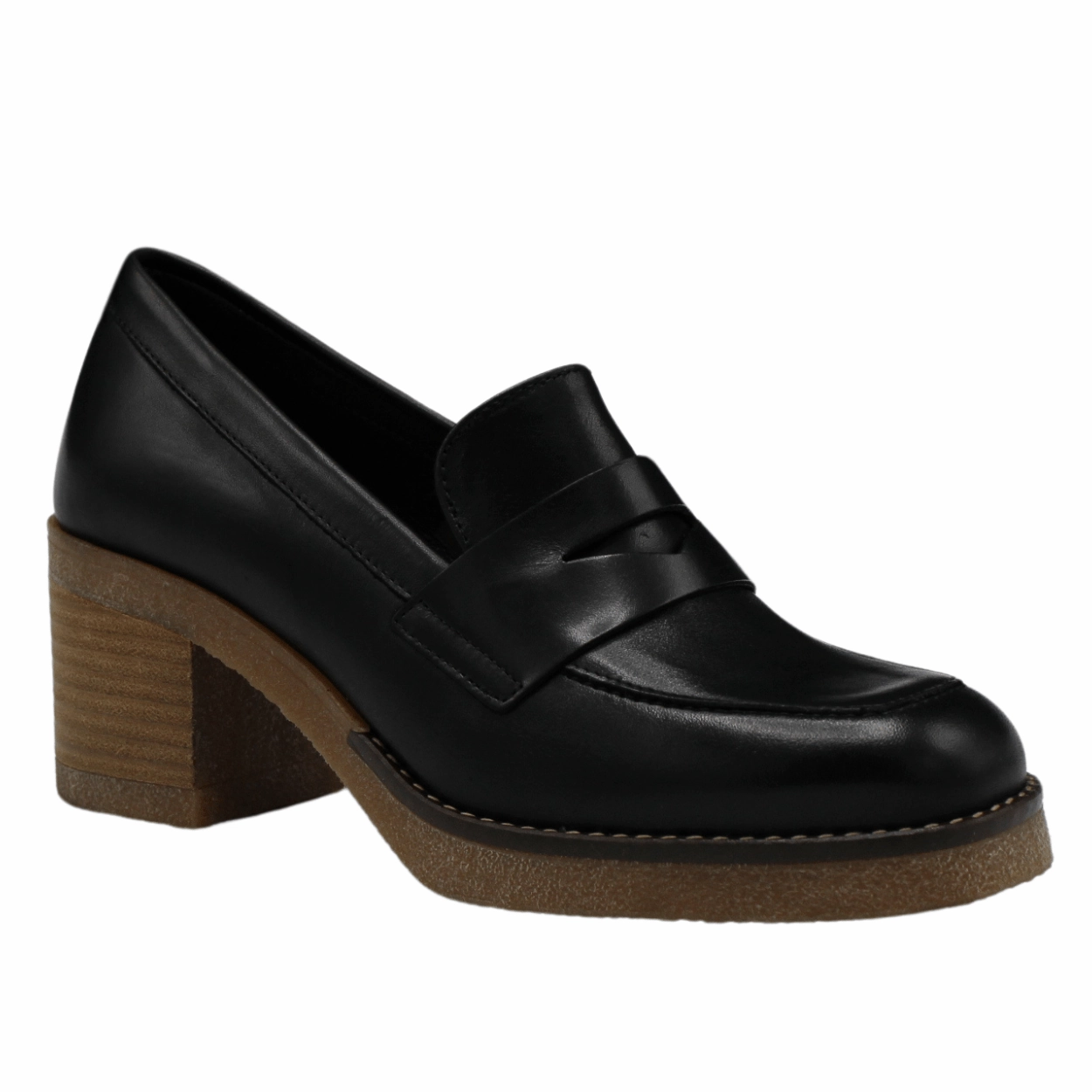 Jamila Heeled Loafer Oxford Shoes Loafers