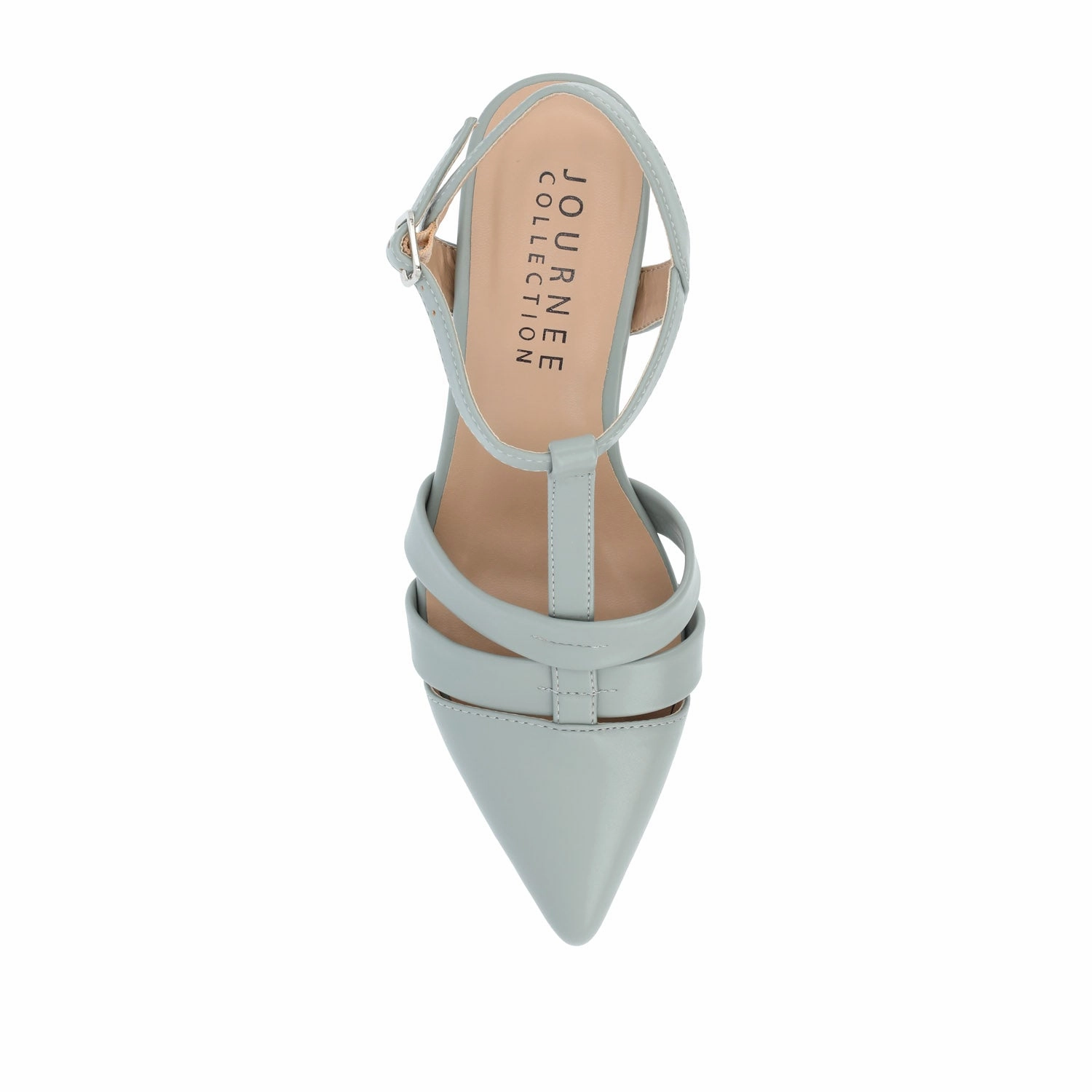 JAZLYNN BASIC T-STRAP KITTEN HEELS IN WIDE Low Spark Of The High Heeled