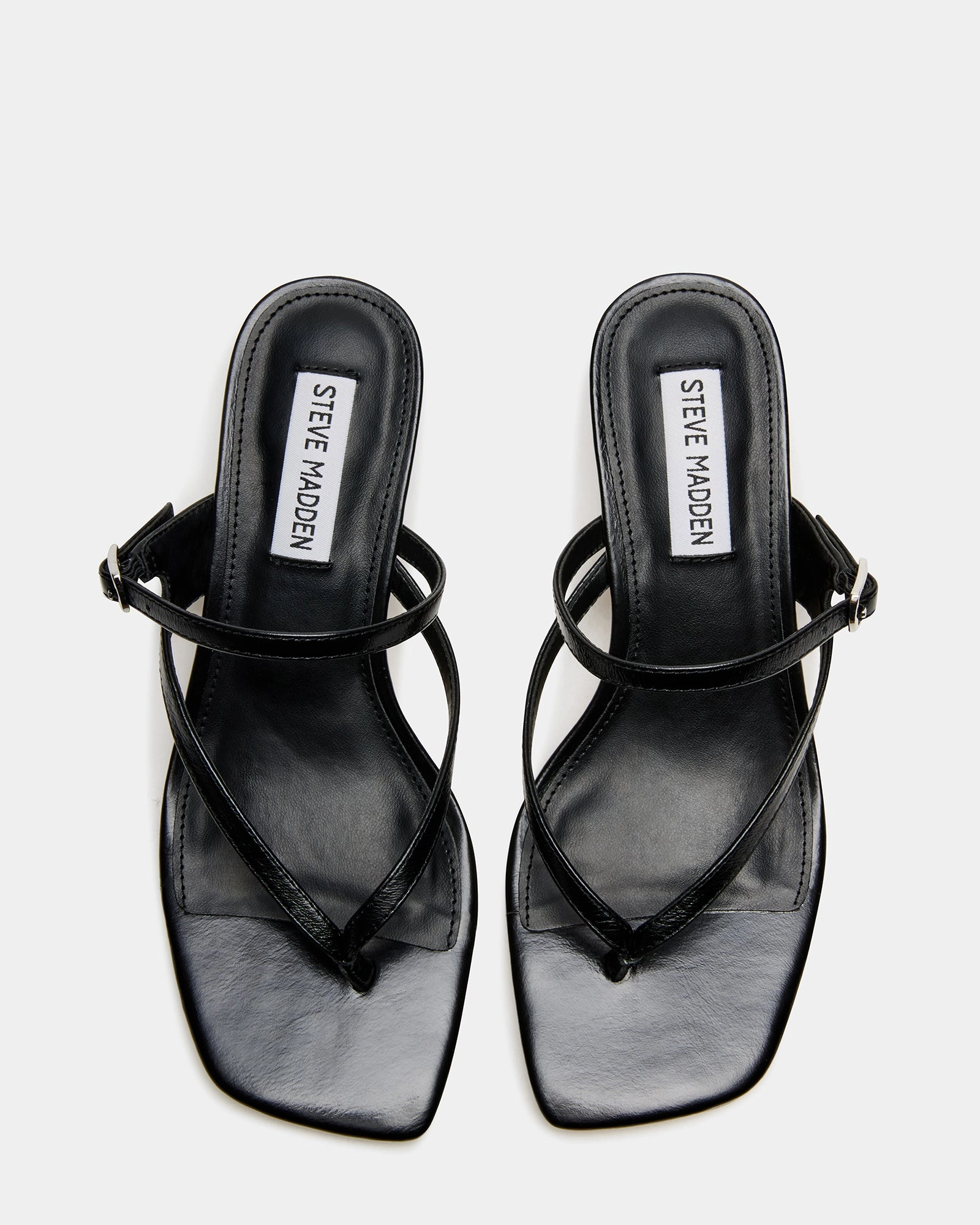 JESSA BLACK LEATHER - SM REBOOTED Small Feet High Heel Shoes