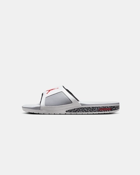 Insulated Slippers Jordan Hydro III Slides Summit White/Fire Red