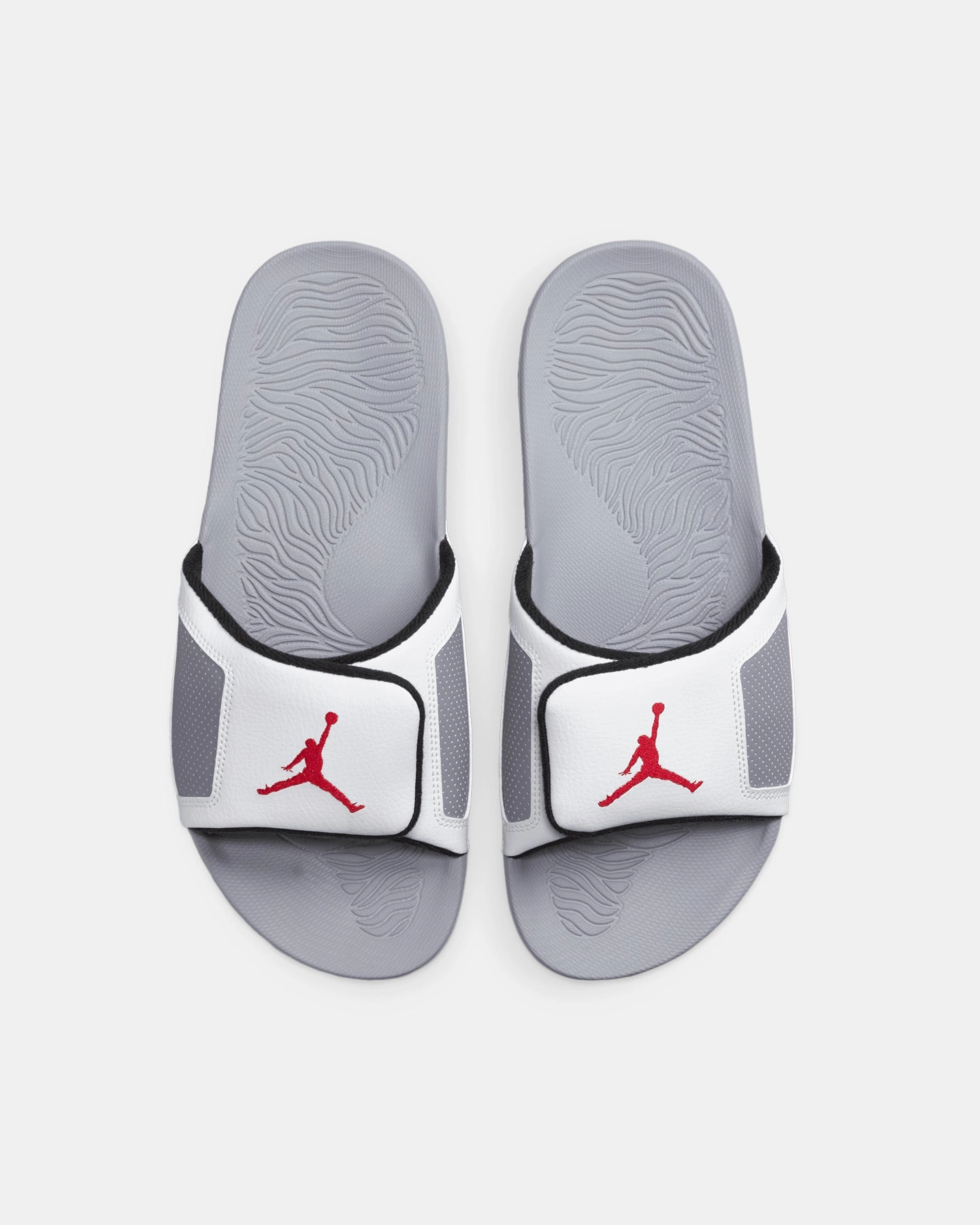 Jordan Hydro III Slides Summit White/Fire Red Tails Slippers