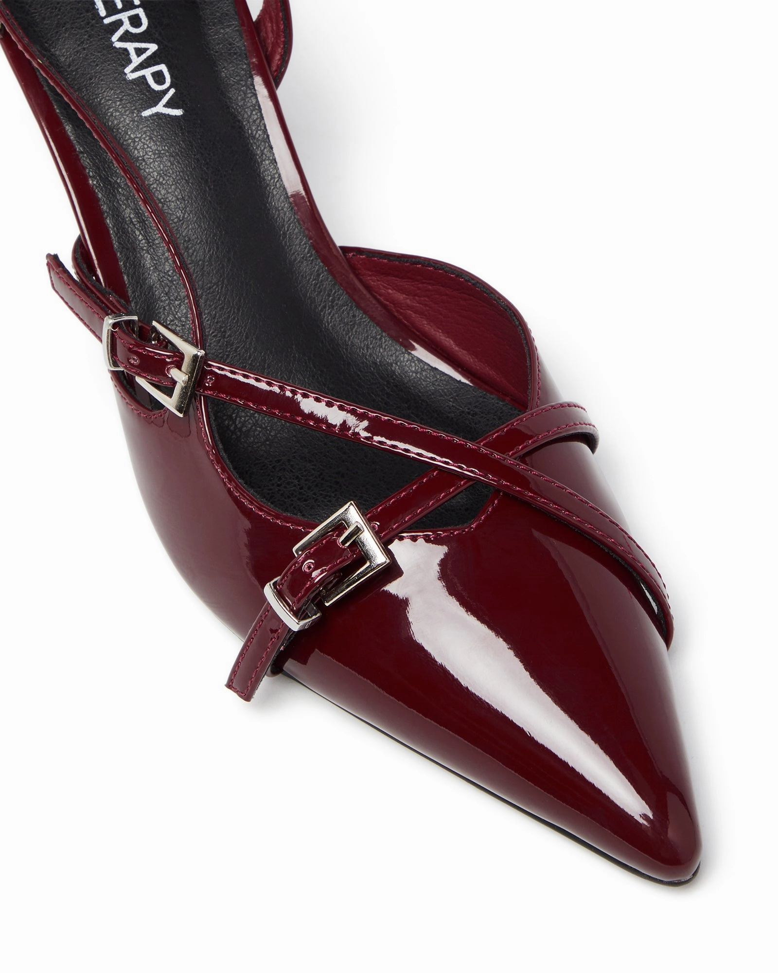 Juicy Slingback Pump Cherry Patent Stiletto Heels Vs High Heel