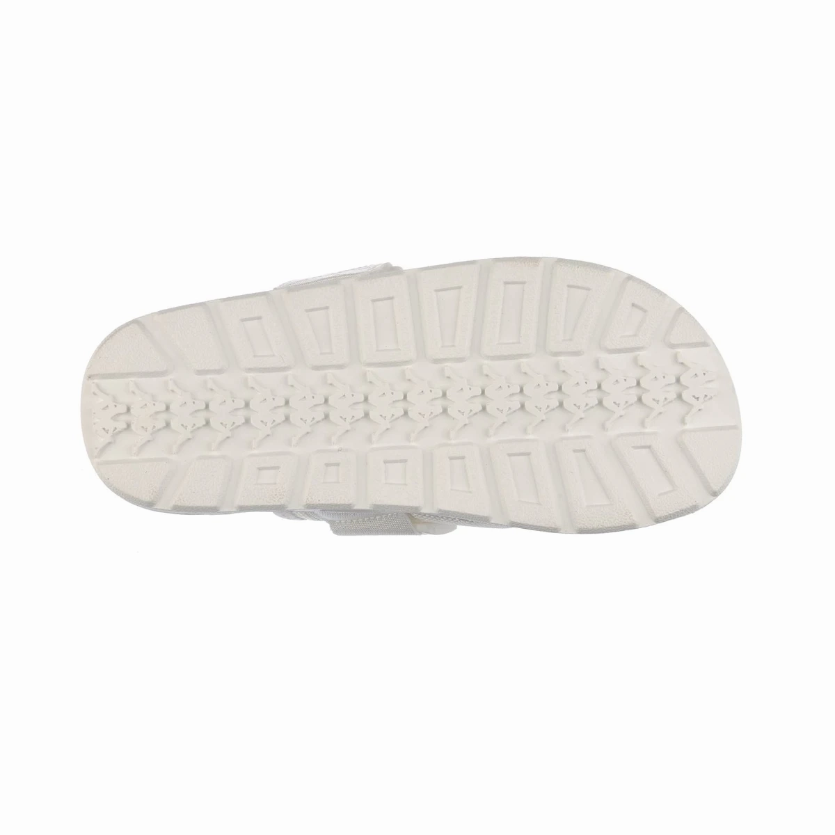 Frenchie Slippers Kappa Men's 222 Banda Mitel 1 Slides - White / Gold