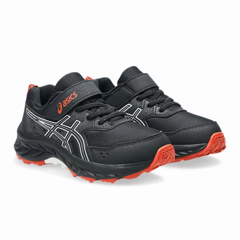 Kids Asics Pre Gel-Venture 9 PS Asics Contend 8 Running Shoe