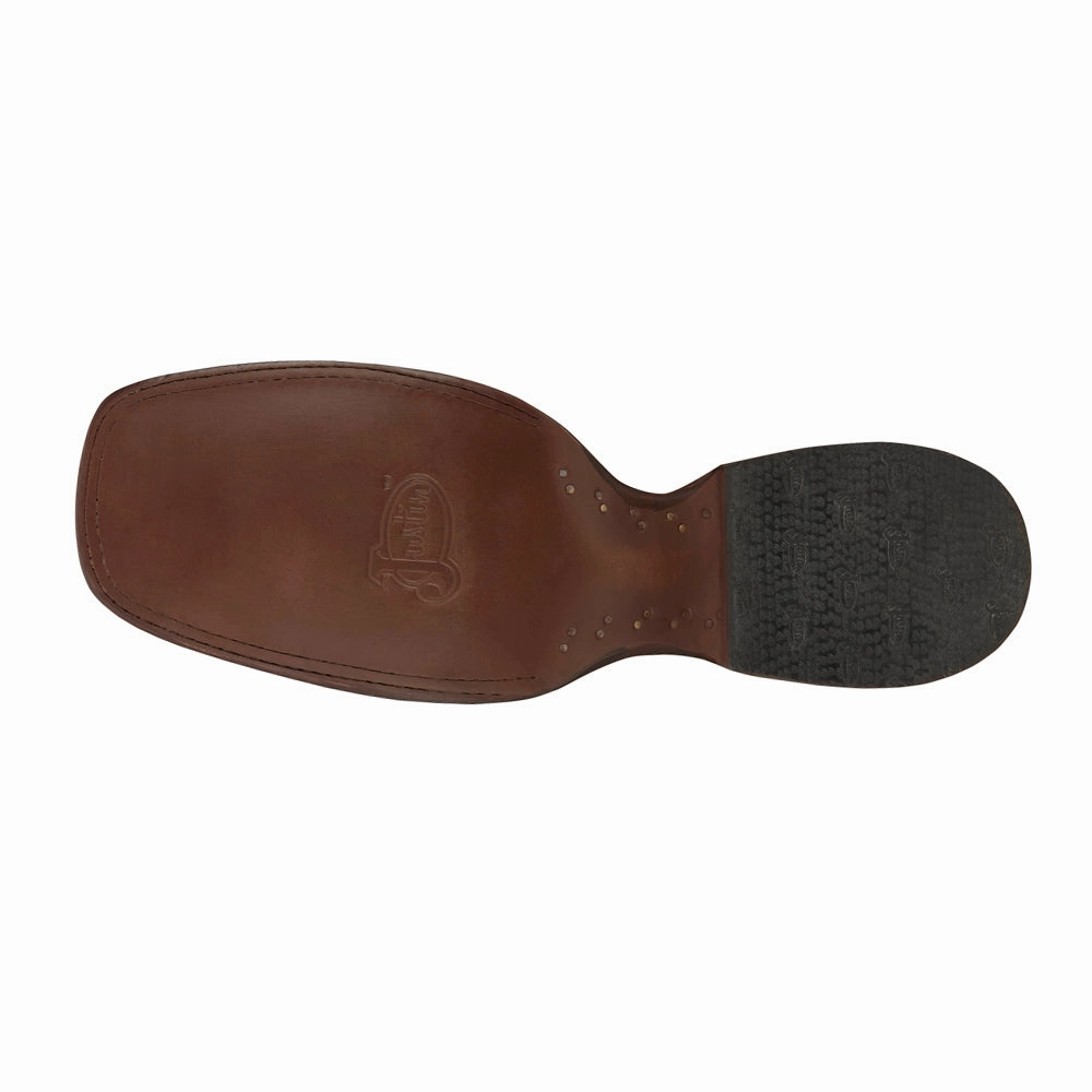 King 11 Inch Full Quill Ostrich Square Toe Cowboy Boots Boots The Monkey