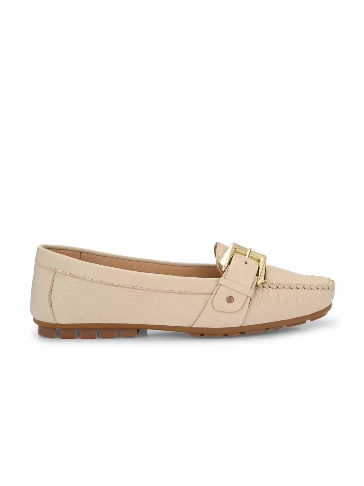 Hnm Loafers Kiya Buckled Leather Loafers