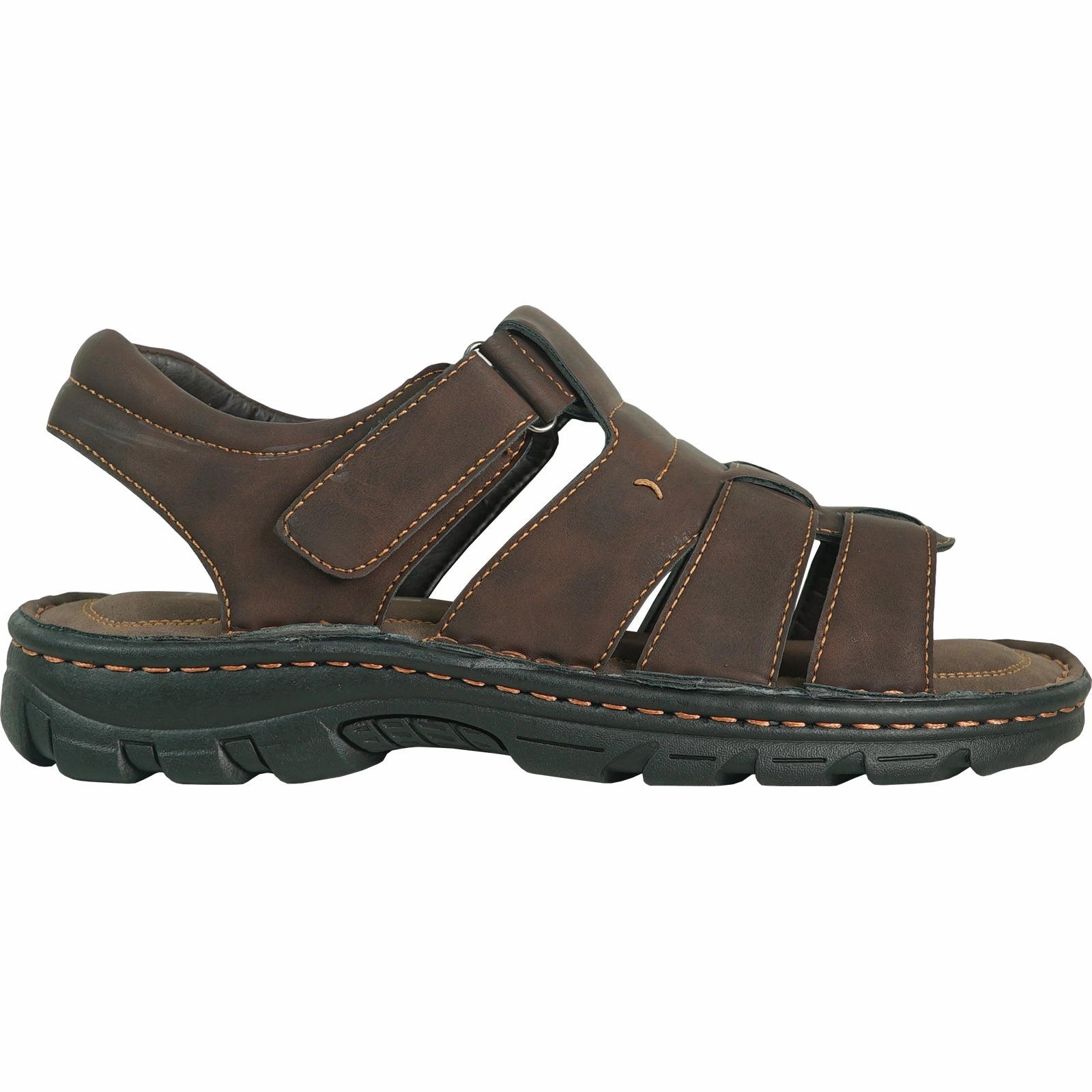 KOZI Men Sandal FISHMAN-2 Coffee Bootie Sandals