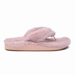 High Sole Flip Flops Kpe'a Heu - Pink Clay