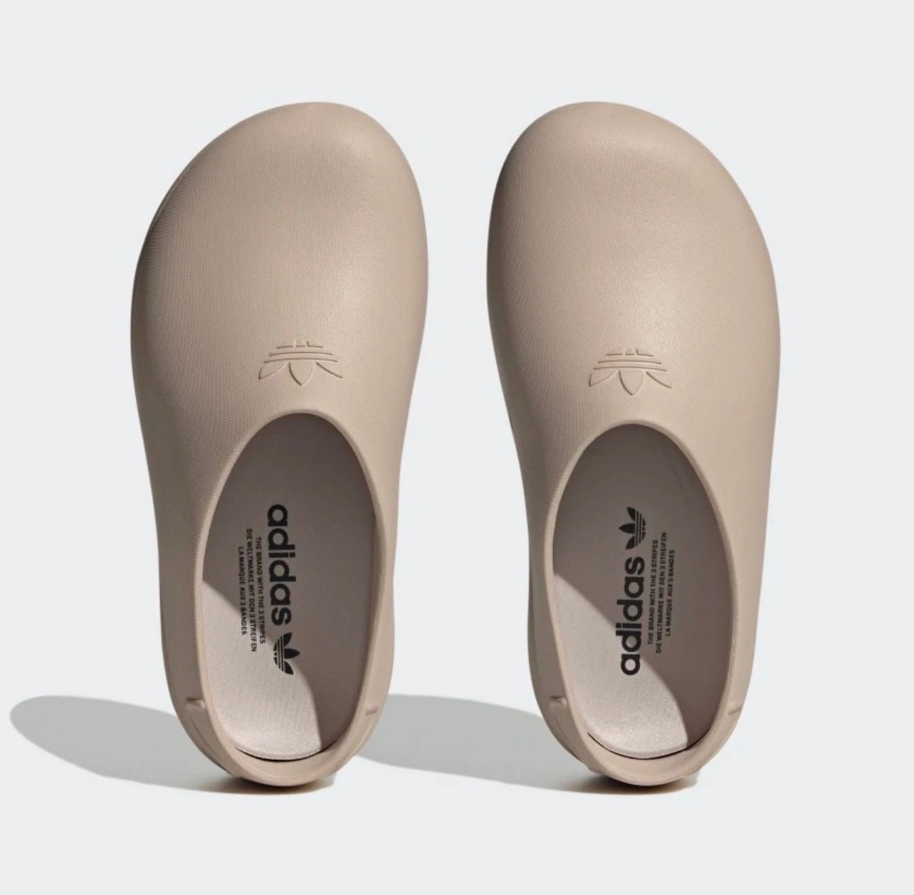 Adult Slippers LADIES' ADIFOM STAN SMITH MULE SHOES - Wonder Taupe