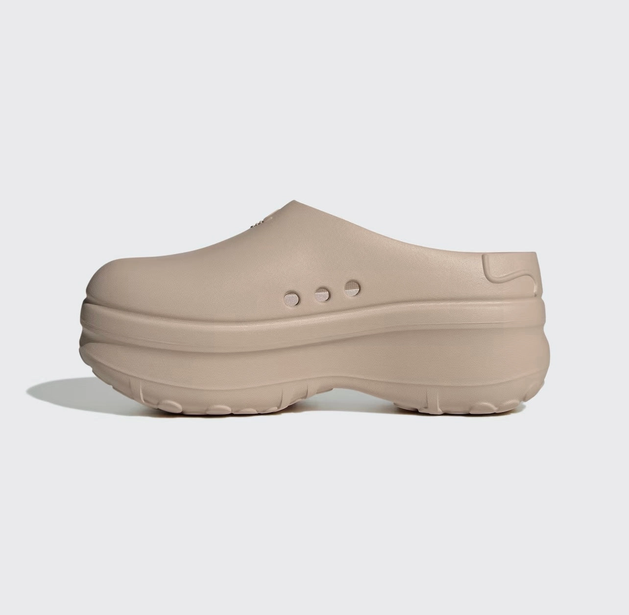 LADIES' ADIFOM STAN SMITH MULE SHOES - Wonder Taupe Tasman Slippers Grey