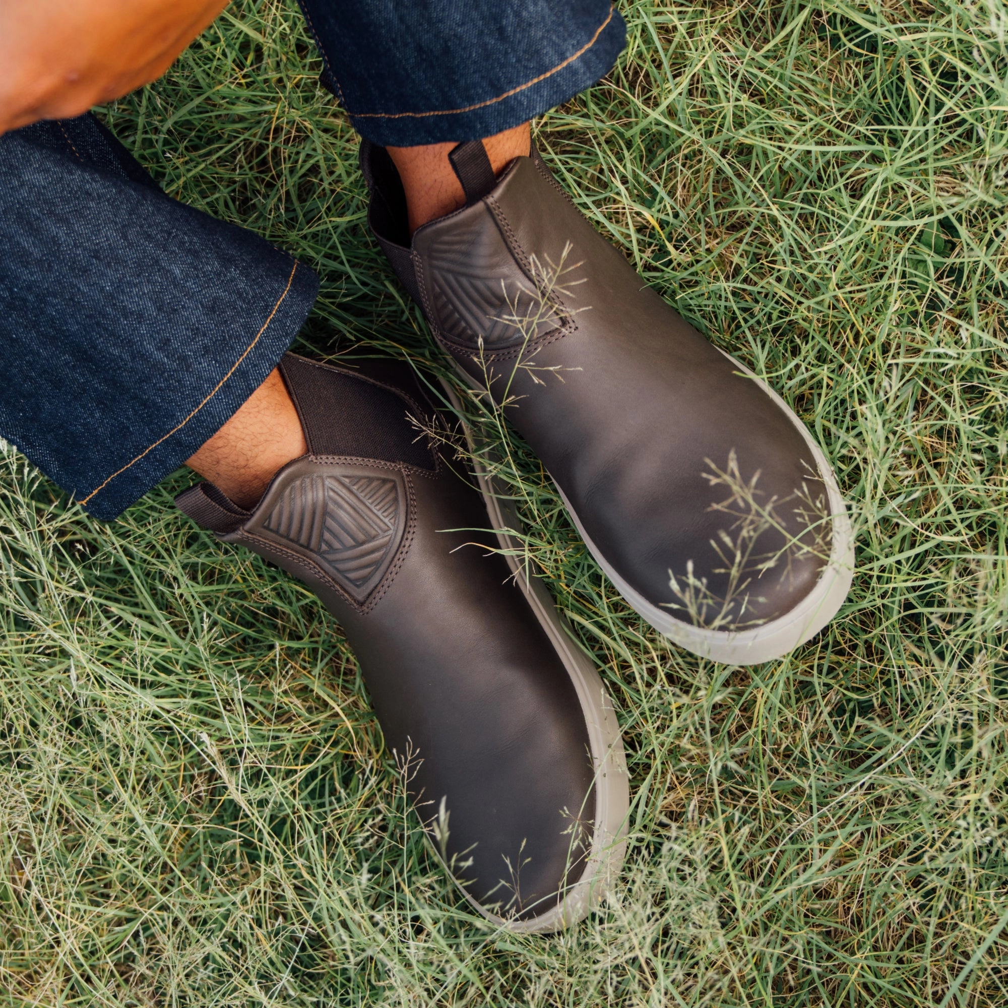 Lae'ahi Mid  -  Dk Java / Dk Java Leather Chelsea Boots Platform