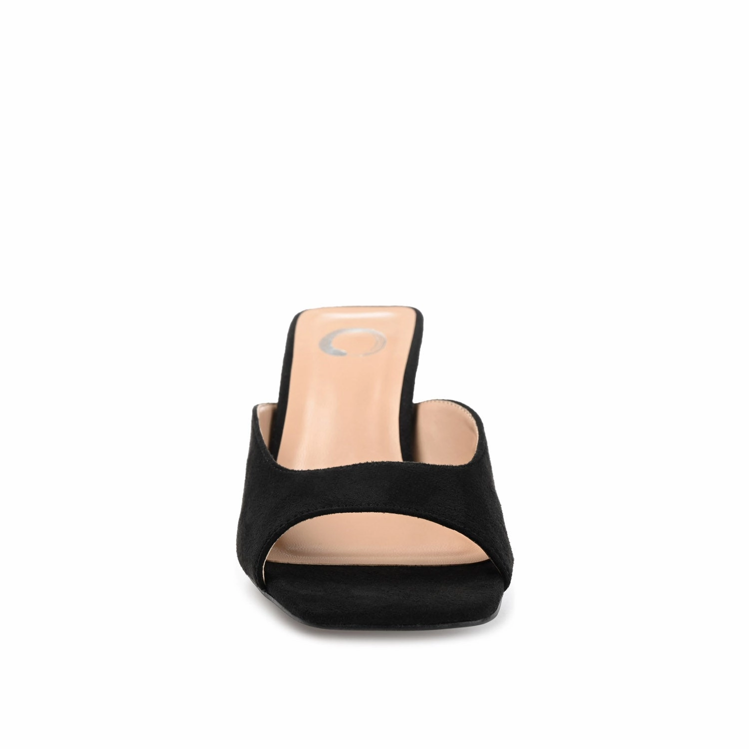 Wedge Heel Knee Boots LARNA FAUX SUEDE PEEP TOE KITTEN HEELS IN WIDE