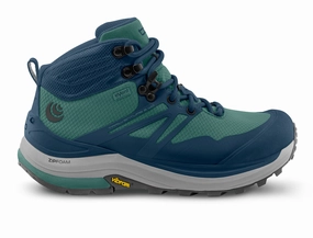 High Cushion Trail Running Shoes Topo Athletic | Trailventure 2 WP | Women's | Ocean/Blue