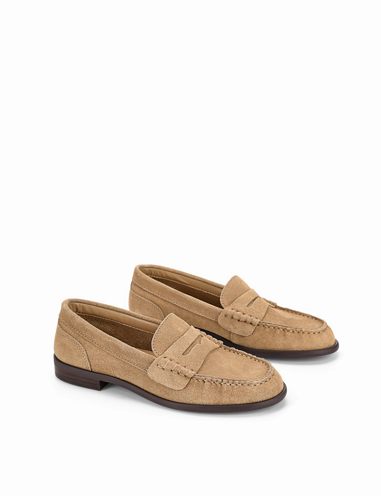 Paddy Loafers - Taupe Suede Brogue Shoes Pronunciation