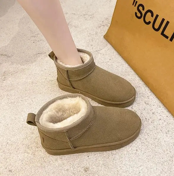 Best Snow Boots On Amazon Women's Winter Flat Snow Boots