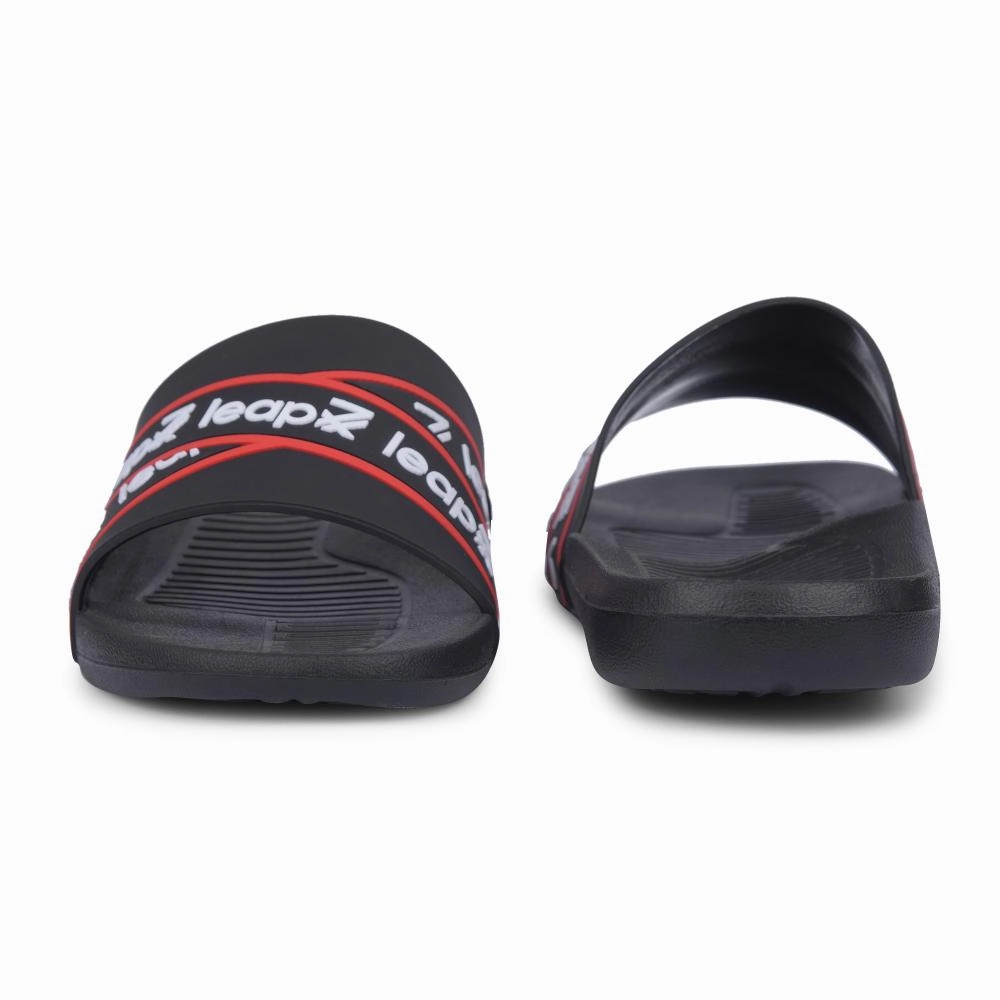 Sport Slides Leap7x By Liberty Mens OTTO Black Bin Slippers
