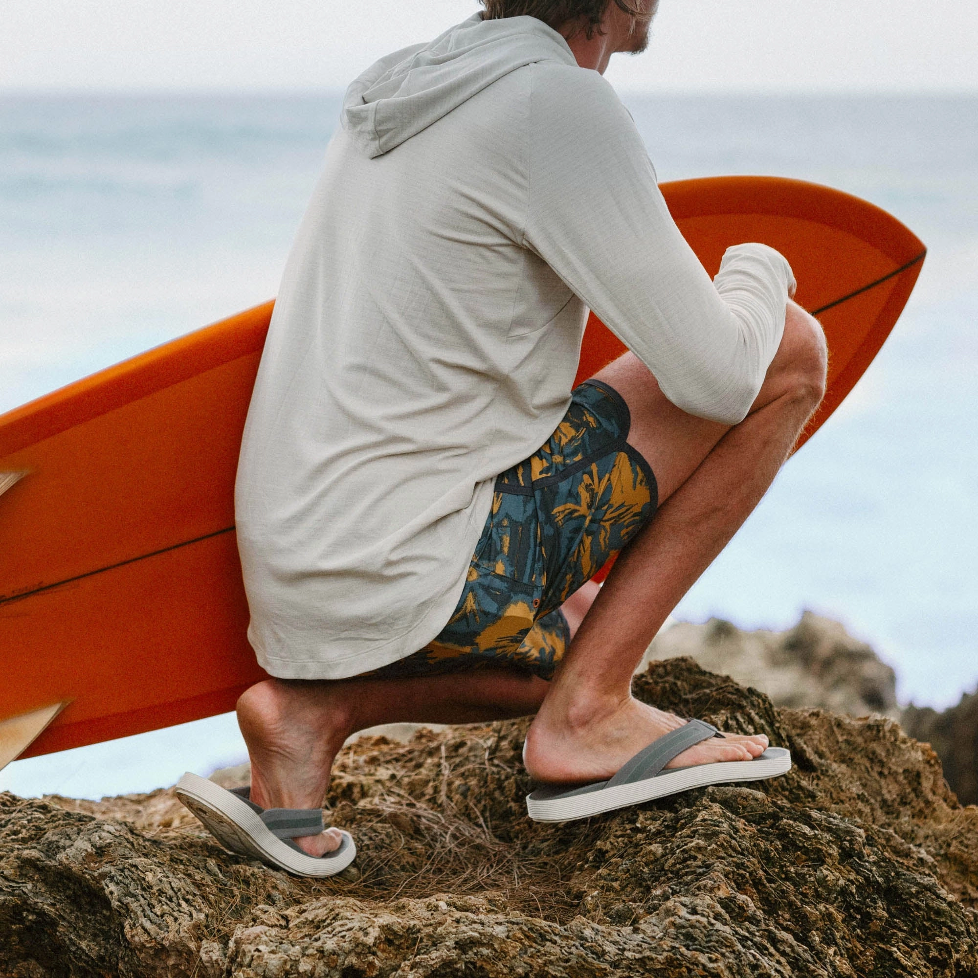 Brasileras Flip Flops Leeward - Graphite