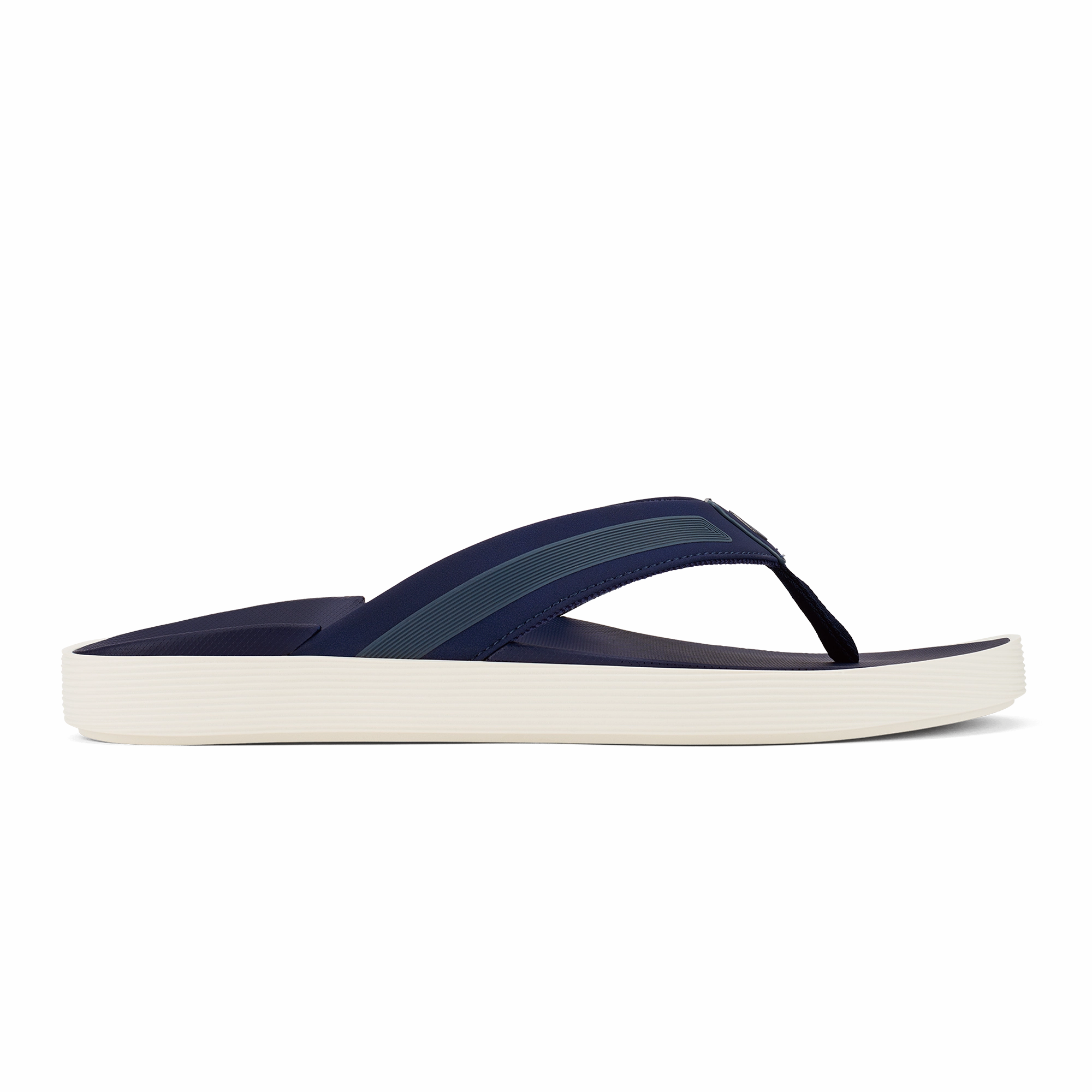 Leeward - Navy Best Flip Flops For Plantar Fasciitis And Wide Feet