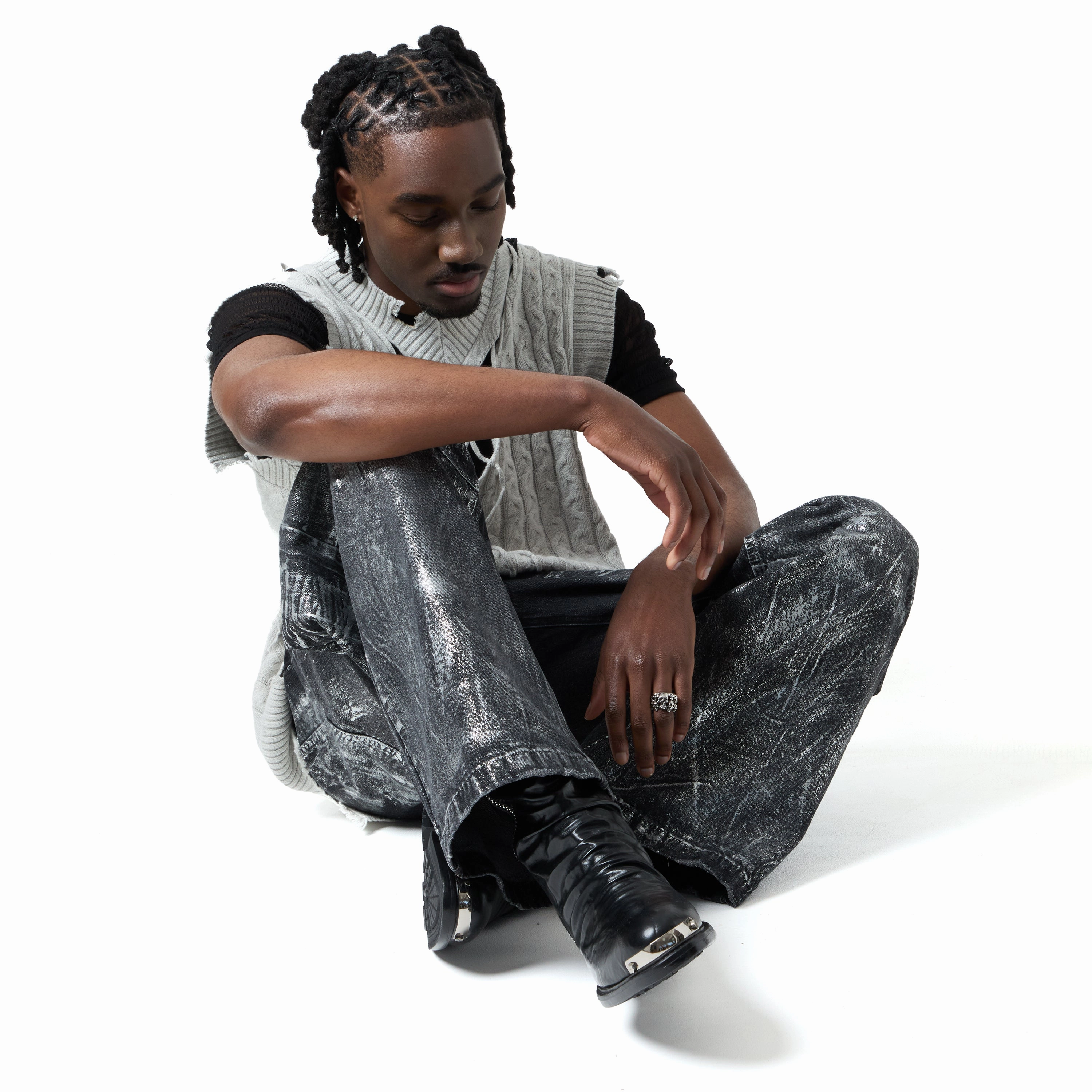 Alberto Fermani Chelsea Boots Legionary Men's Field Boots - Withered Black