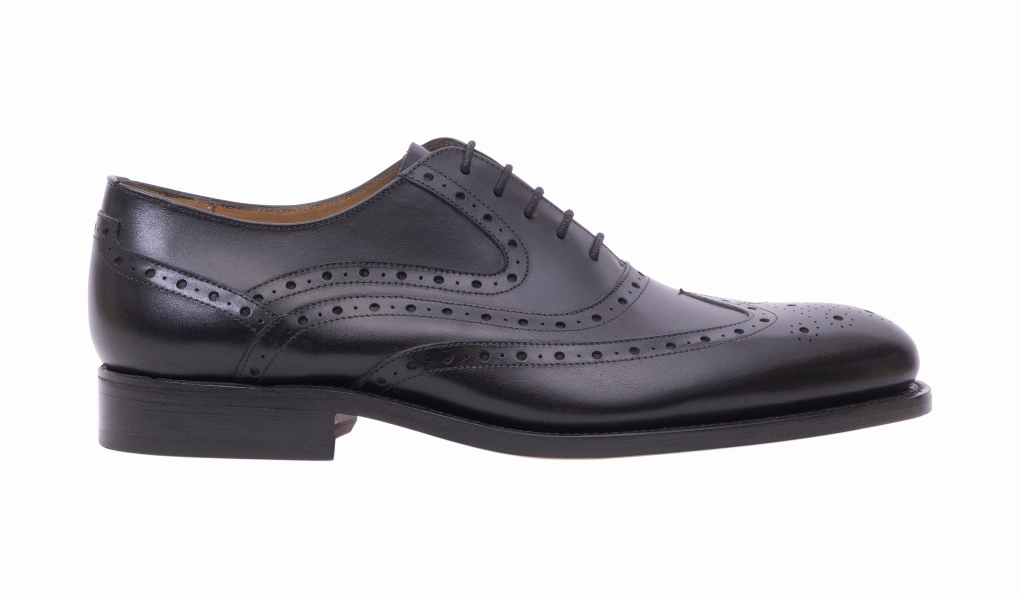 Liffey - Black Calf Ebay Brogues