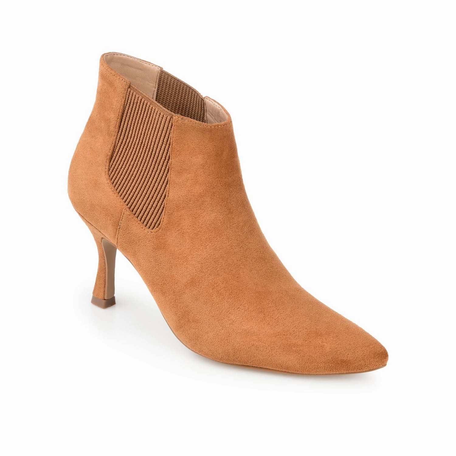 Creed Leather Chelsea Boots ELITTA CHELSEA BOOTIES IN FAUX SUEDE